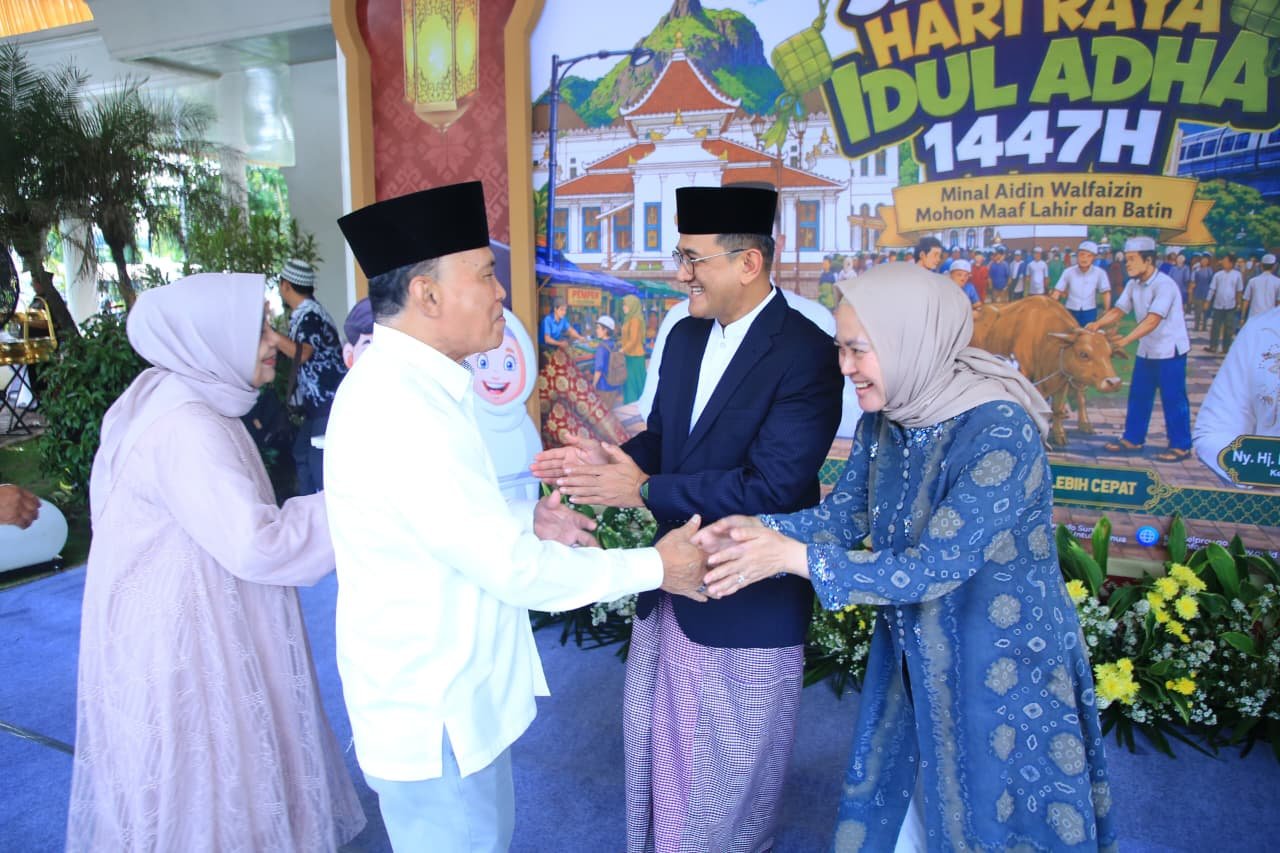 Momentum Iduladha, Sekda Sumsel Edward Candra, Pererat Silaturahmi Lewat Open House