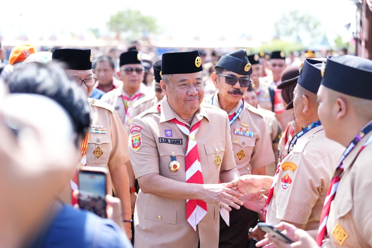 Wagub Cik Ujang Buka JAMDA IX Pramuka Sumsel 2026, Dorong Lahirnya Generasi Mandiri, Berkarakter, dan Siap Hadapi Era Digital